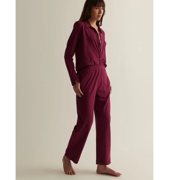 Cecelia Long PJ Set in "Wild Orchid" - Picture 1 of 3